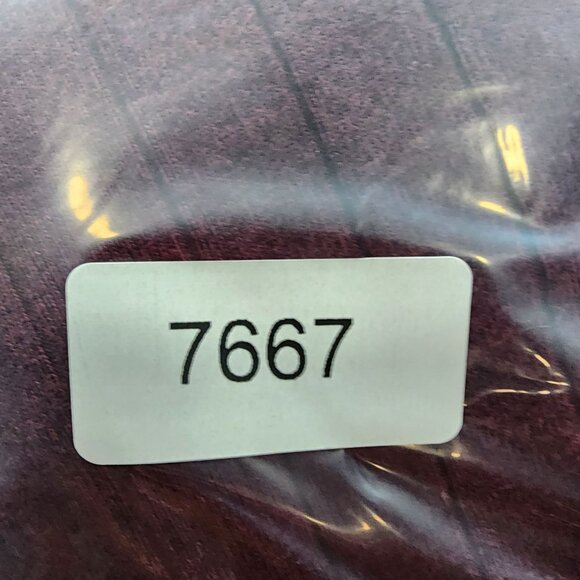 Mens Burgundy J. Ferrar Ribbed Shirt Long Sleeve Crew Neck Size XL - Picture 8 of 8